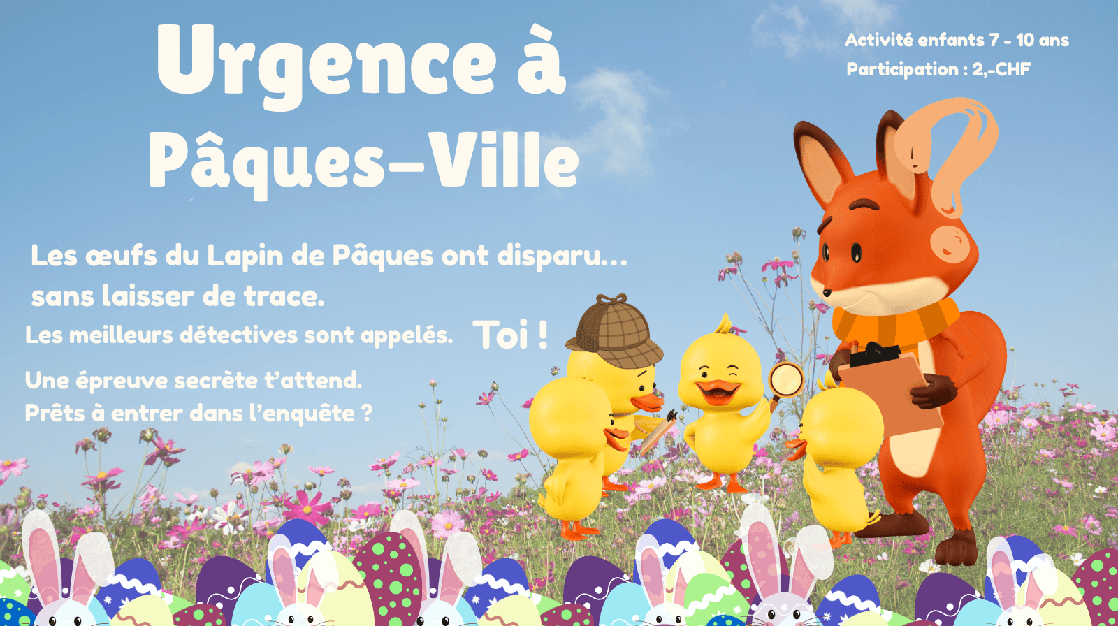 Urgence à Pâques-Ville
