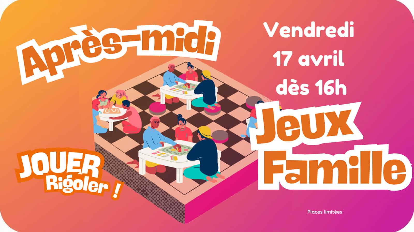 Après-midi Jeux Familles