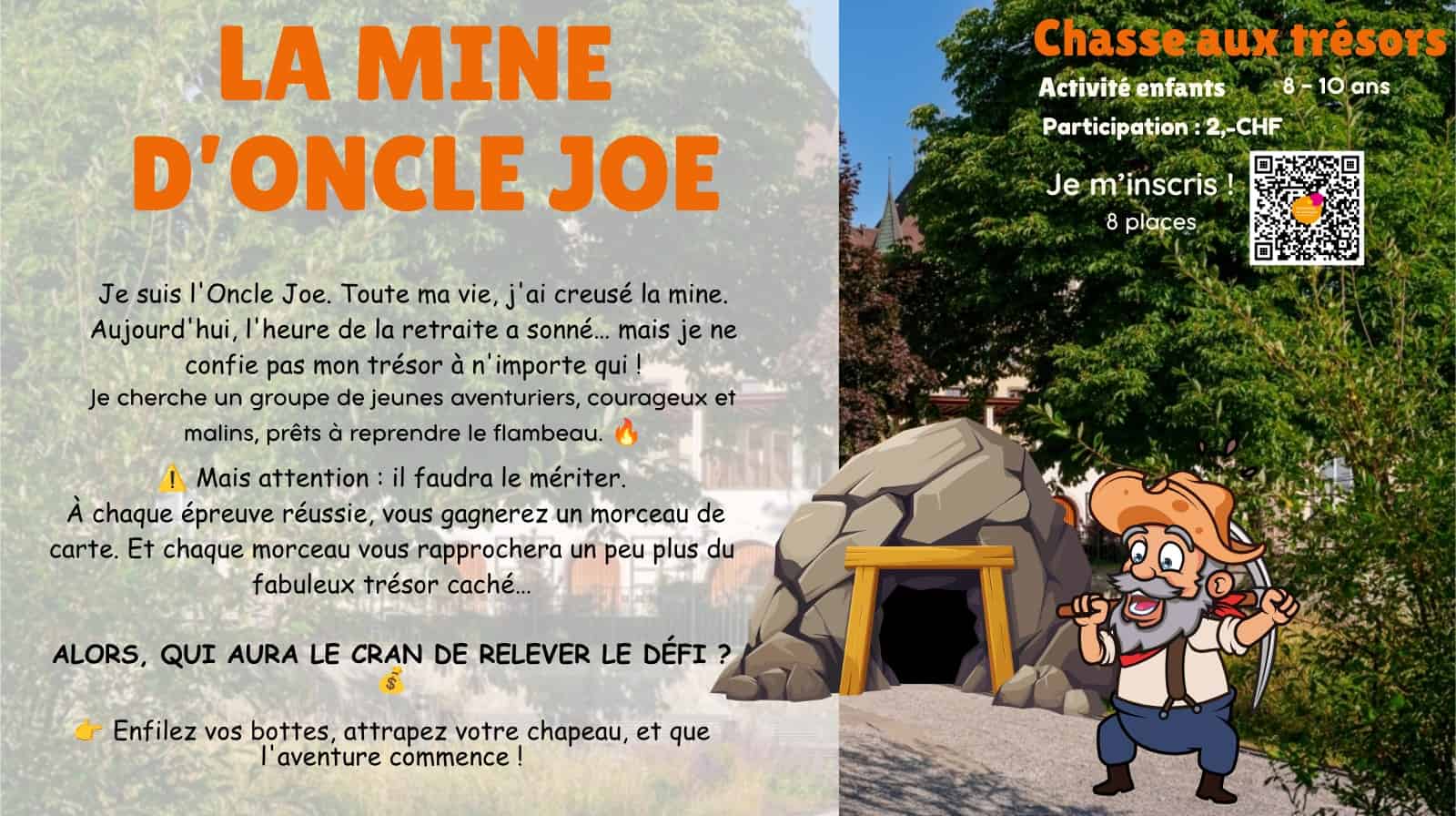 La Mine d'oncle Joe (voir toutes les dates)