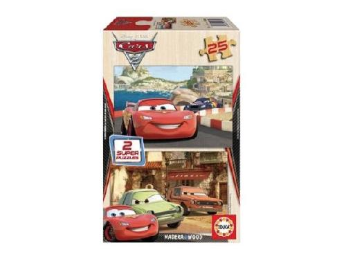 Cars 2 - Puzzle 2x25 pces