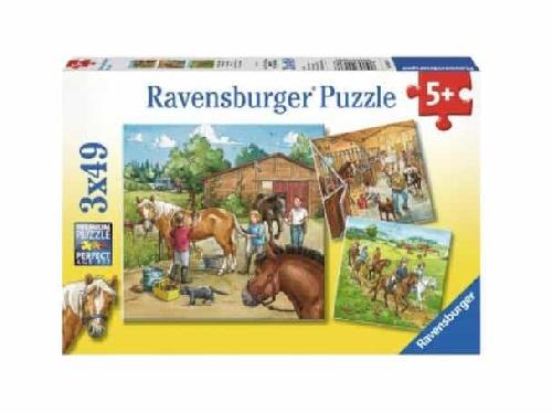 Mon écurie Puzzle - 3x49 pces