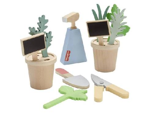 Jardin d'herbes aromatiques en bois