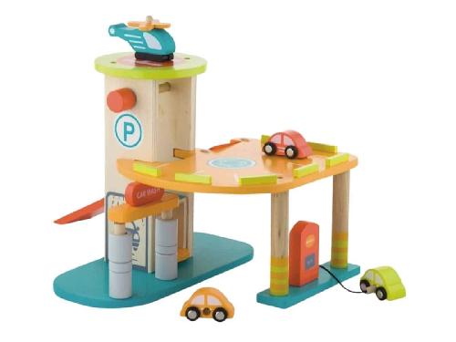 Parking en bois
